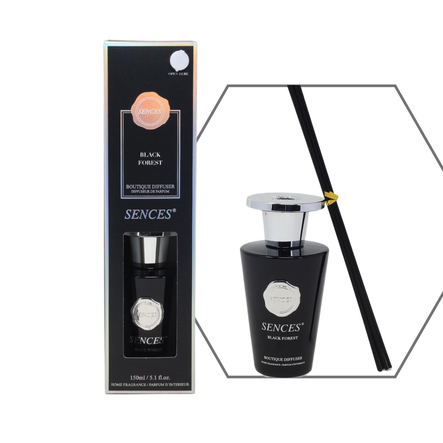 Baltus Sences 150ml Black Forest Reed Diffuser