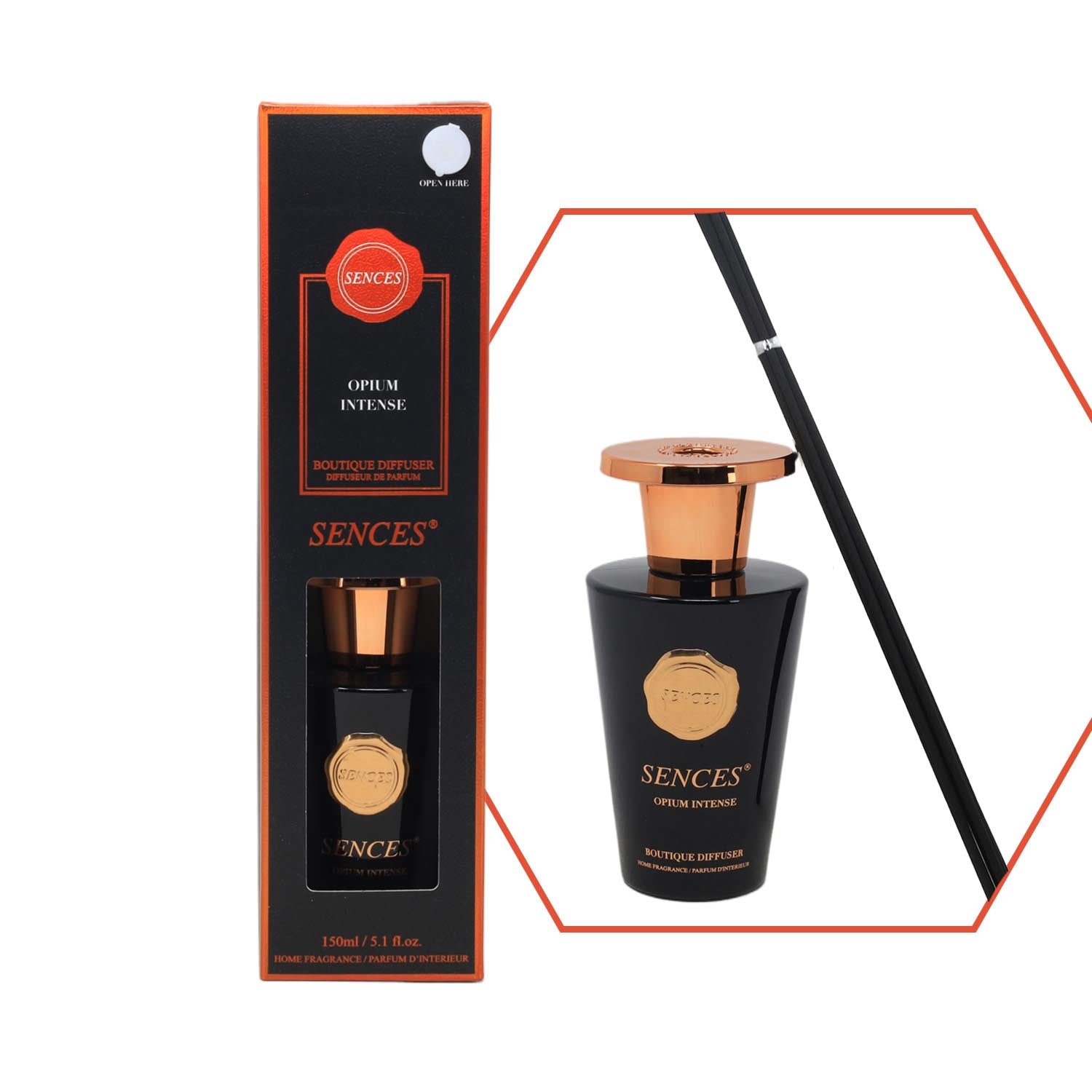 Baltus Sences 150ml Opium Intense Reed Diffuser