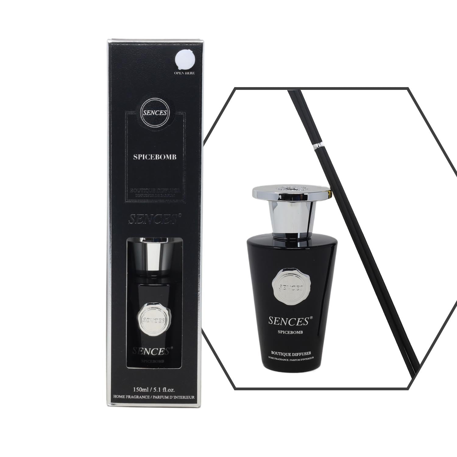 Baltus Sences 150ml Spicebomb Reed Diffuser