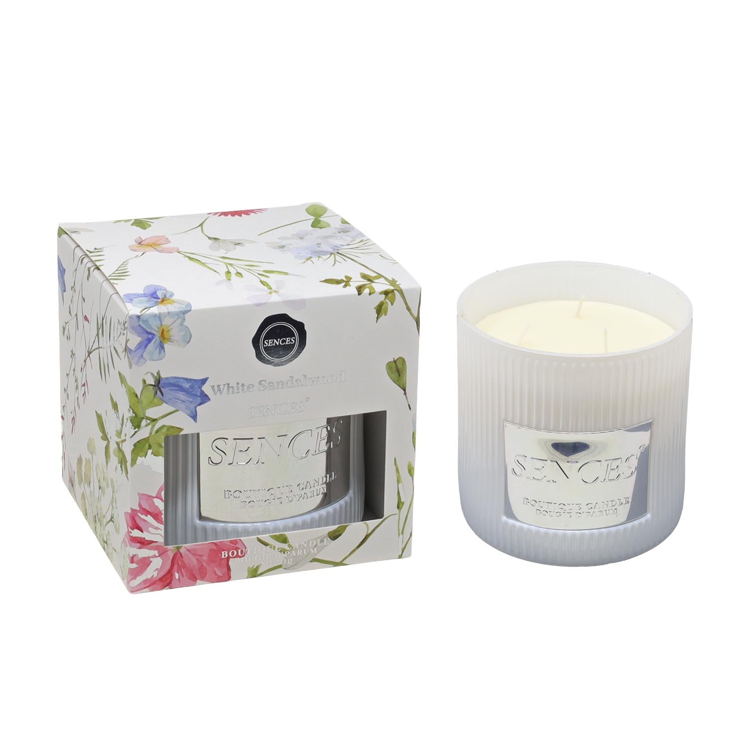 Baltus Sences 1000g White Sandalwood Scented Candle Jar