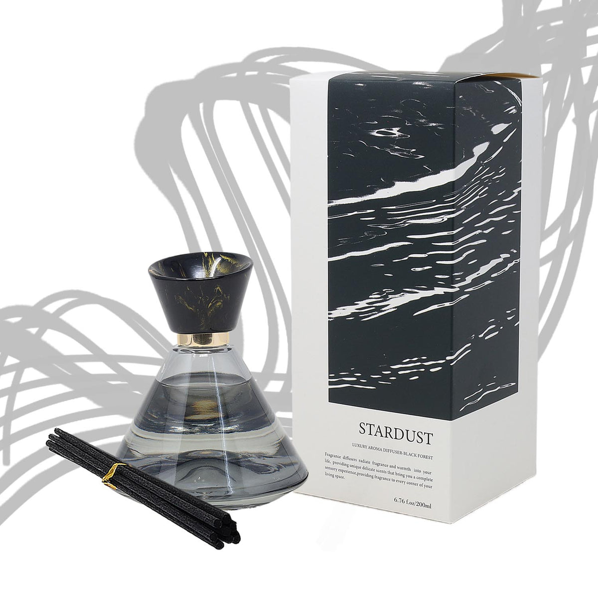 Baltus 200ml Stardust Luxury Aroma Black Forest Reed Diffuser