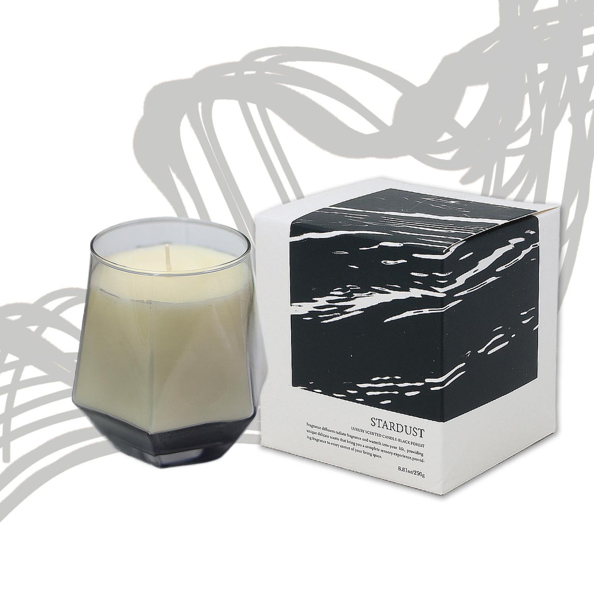 Baltus 250g Stardust Luxury Aroma Black Forest Scented Candle
