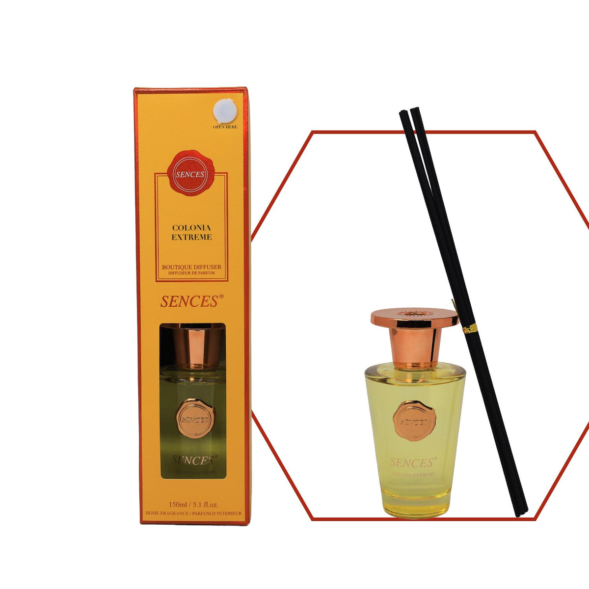 Baltus Reed Diffuser 150ml Sences Colonia Extreme