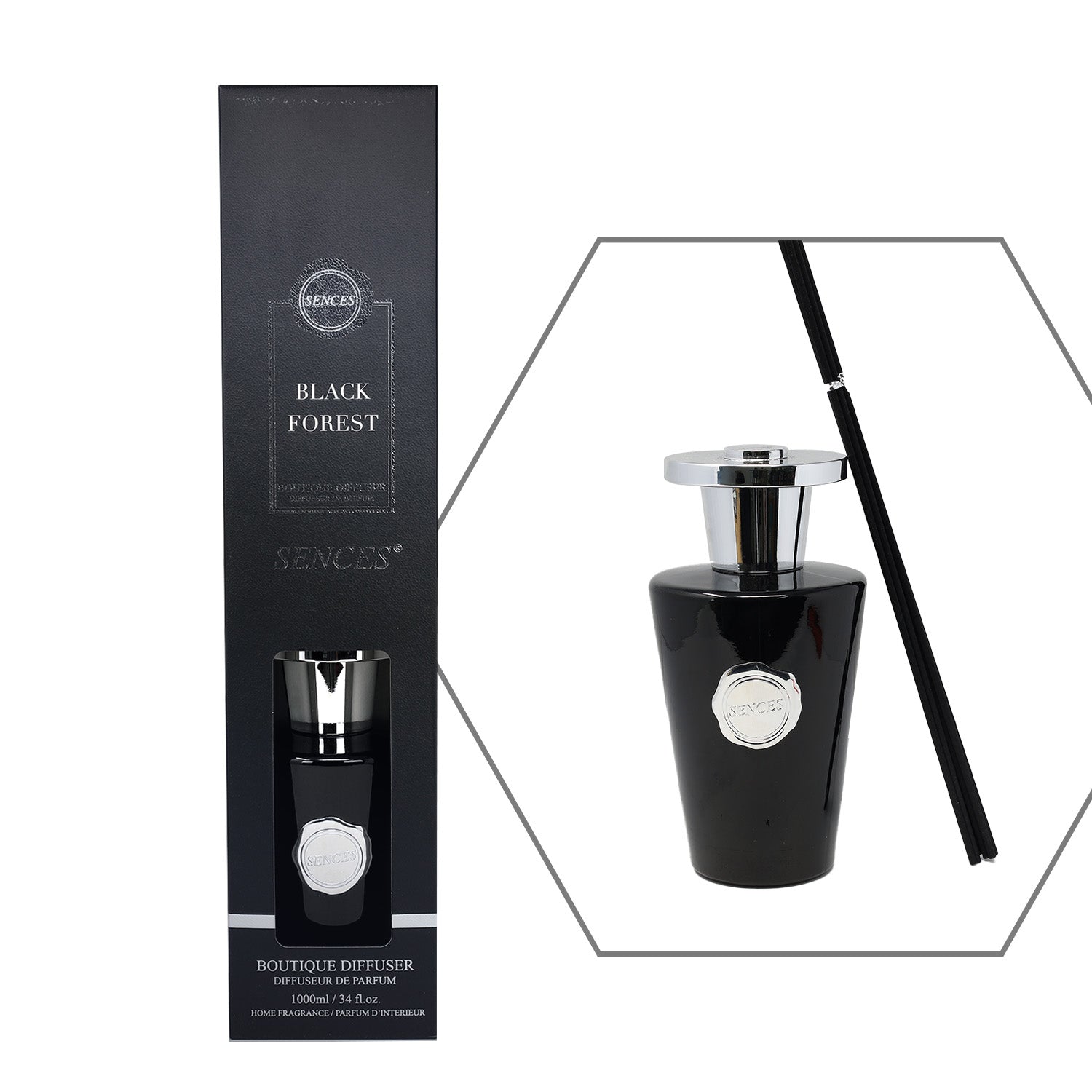 Baltus Reed Diffuser 1000ml Sences Black Forest