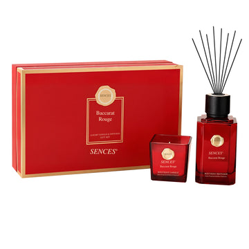Baltus Sences Baccarat Rouge 500ml Reed Diffuser & 200g Scented Candle Gift Set