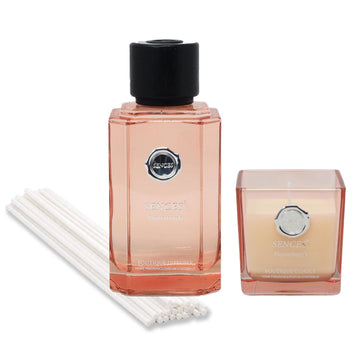 Baltus Reed Diffuser & Scented Candle Flowerbomb Fragrance Gift Set
