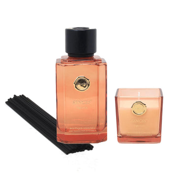 Baltus Reed Diffuser & Scented Candle Tiger Lily Fragrance Gift Set