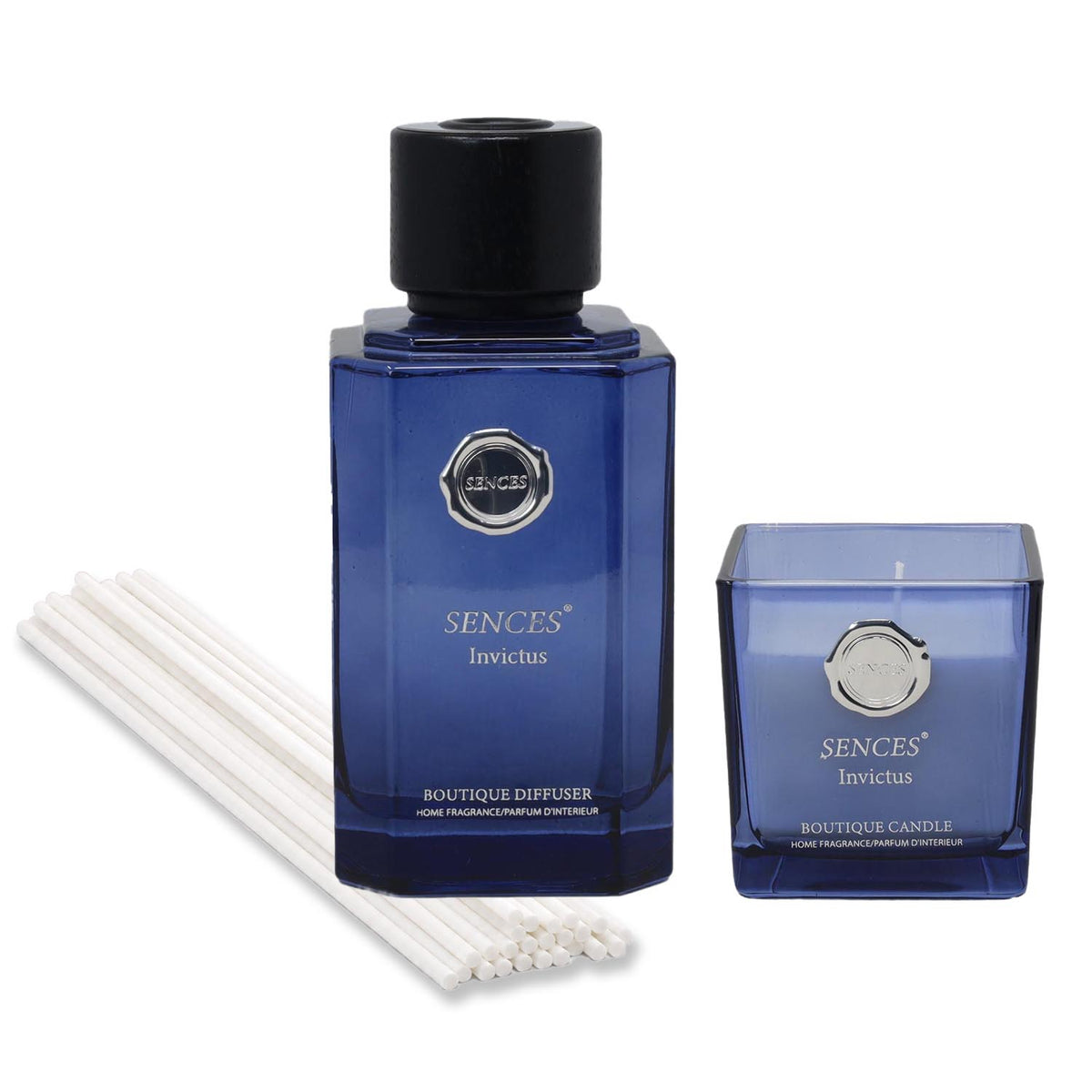 Baltus Reed Diffuser & Scented Candle Invictus Fragrance Gift Set