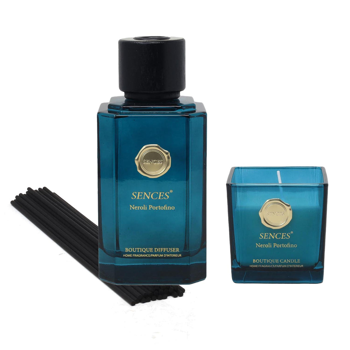 Baltus Reed Diffuser & Scented Candle Neroli Portofino Fragrance Gift Set