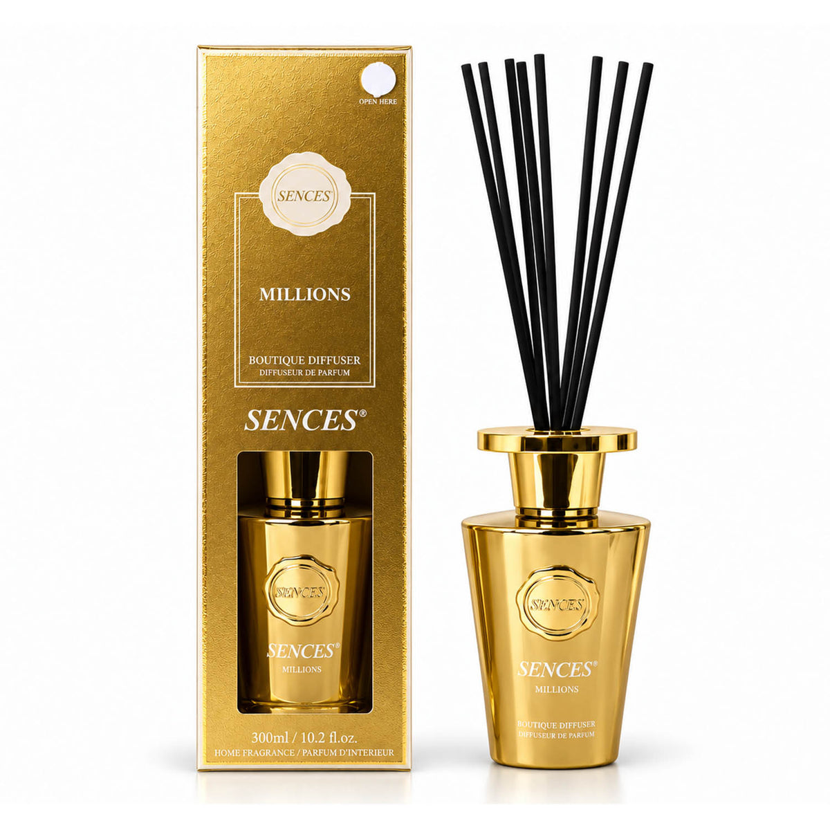 300ml Baltus Sences Luxury Millions Reed Diffuser