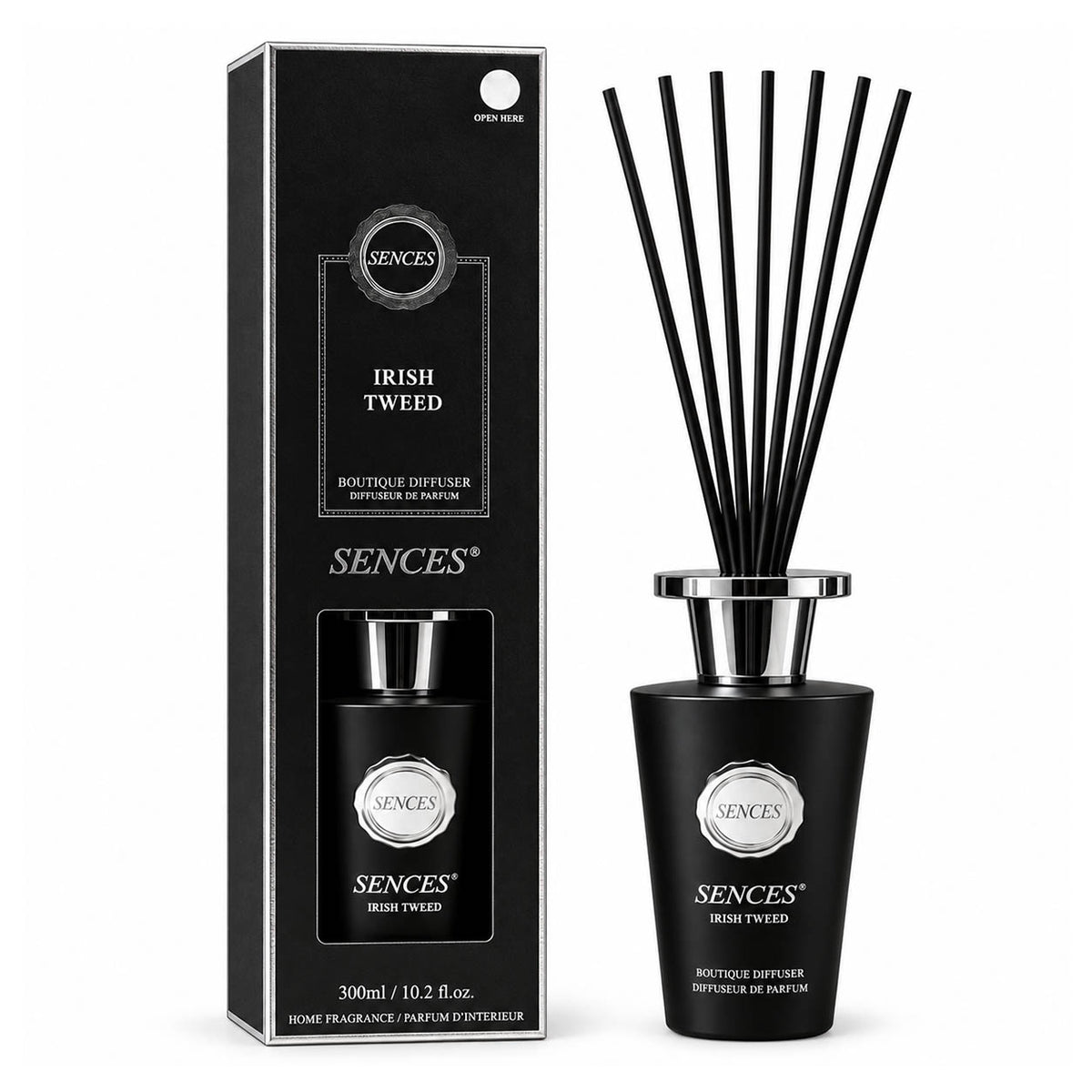 300ml Baltus Sences Luxury Irish Tweed Reed Diffuser