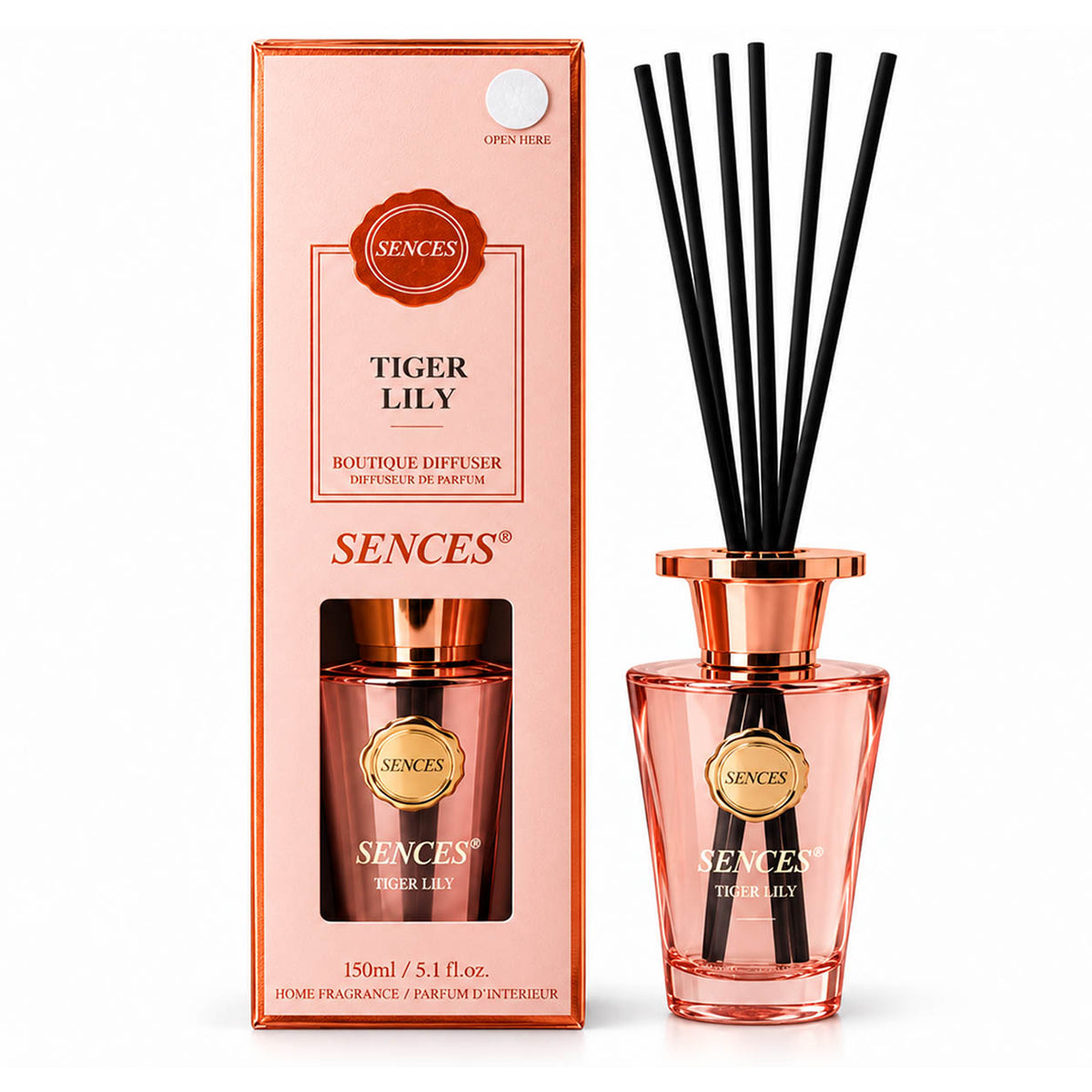 150ml Baltus Sences Luxury Tiger Lily Reed Diffuser