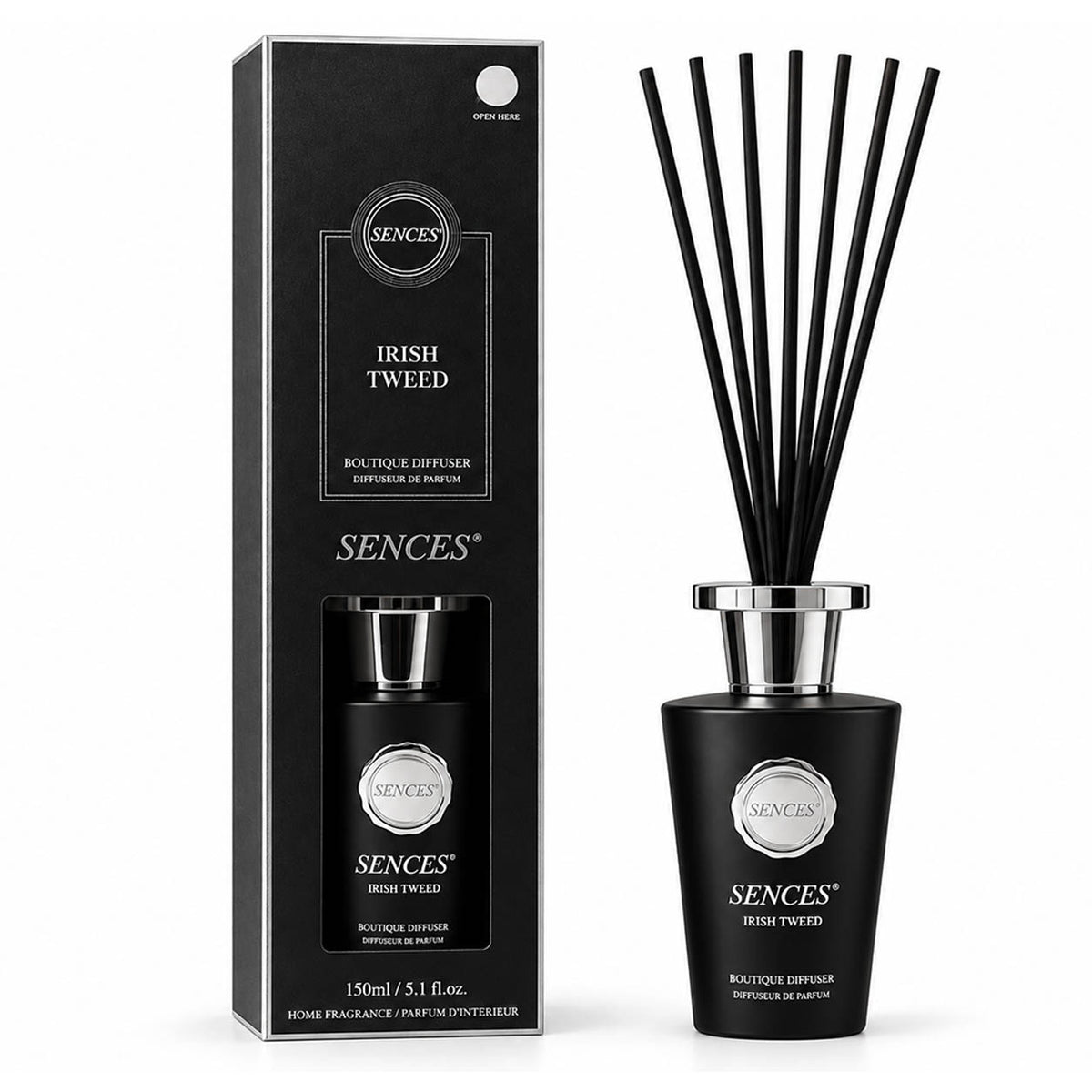 150ml Baltus Sences Luxury Irish Tweed Reed Diffuser