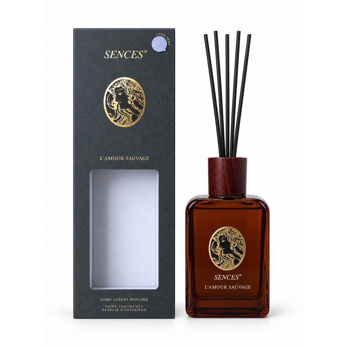 330ml Baltus Sences Luxury L'Amour Sauvage Reed Diffuser