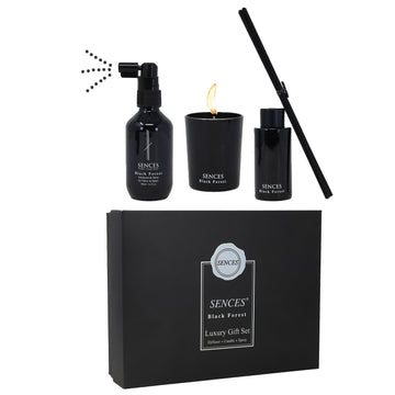 Luxury Fragrance Black Forest Reed Diffuser Gift Set