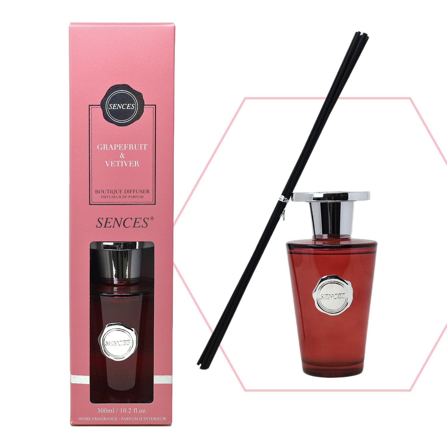 Baltus Reed Diffuser 300ml Sences Grapefruit & Vetiver