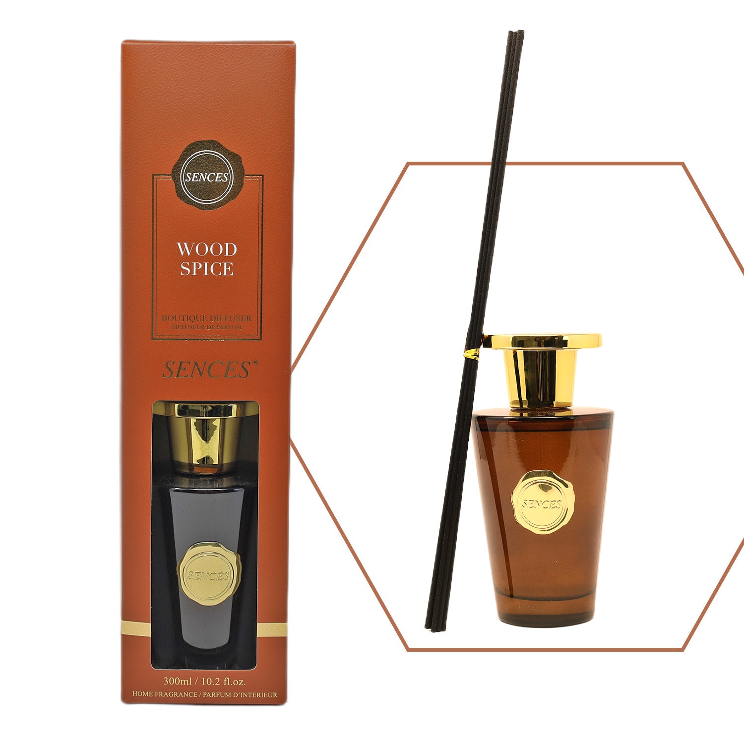 Baltus Boutique Reed Diffuser 300ml Sences Wood Spice