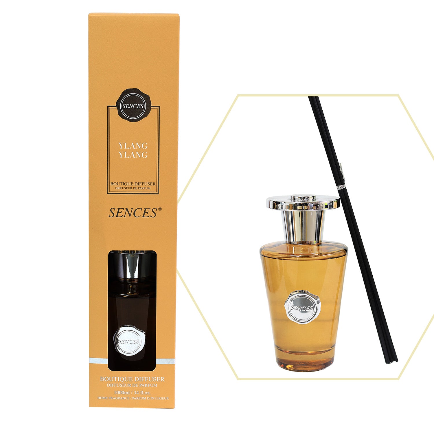 Baltus Boutique Reed Diffuser 1000ml Sences Ylang Ylang