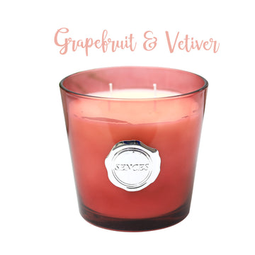 4-Wicks 600g Grapefruit & Vetiver Scented Candle
