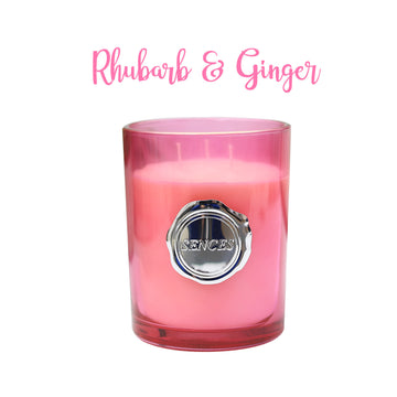 3-Wicks 470g Rhubarb & Ginger Scented Candle
