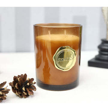 2-Wicks 470g Scented Candle Tuscan Leather