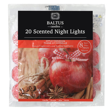 20pc Baltus Scented Tealight Candles Apple Cinnamon