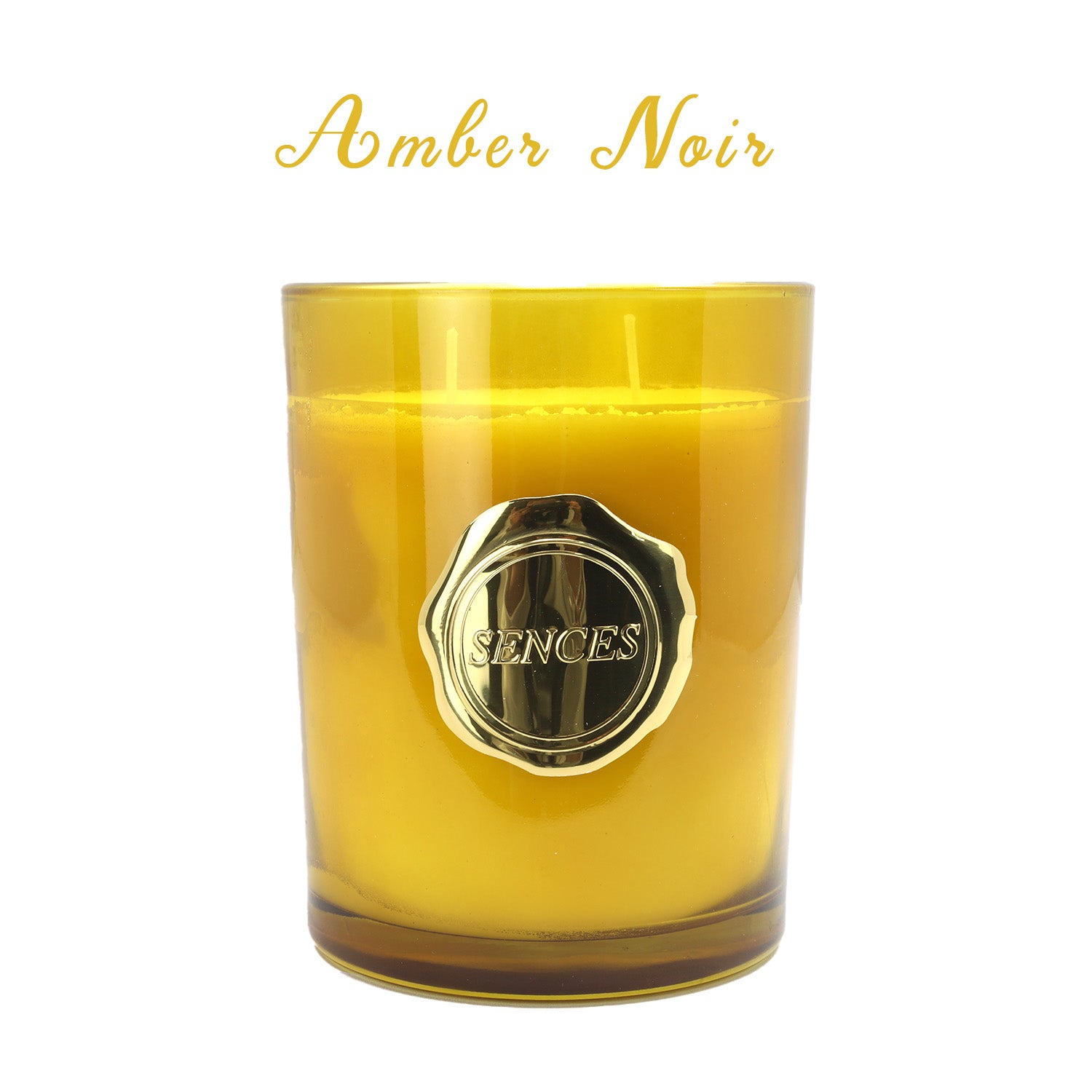 2-Wicks 470g Scented Candle Amber Noir