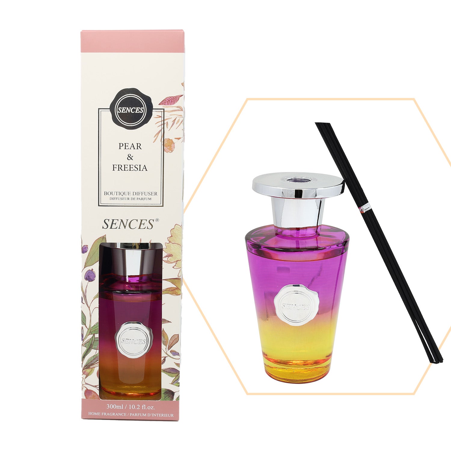 Baltus Reed Diffuser 300ml Sences Pear & Freesia
