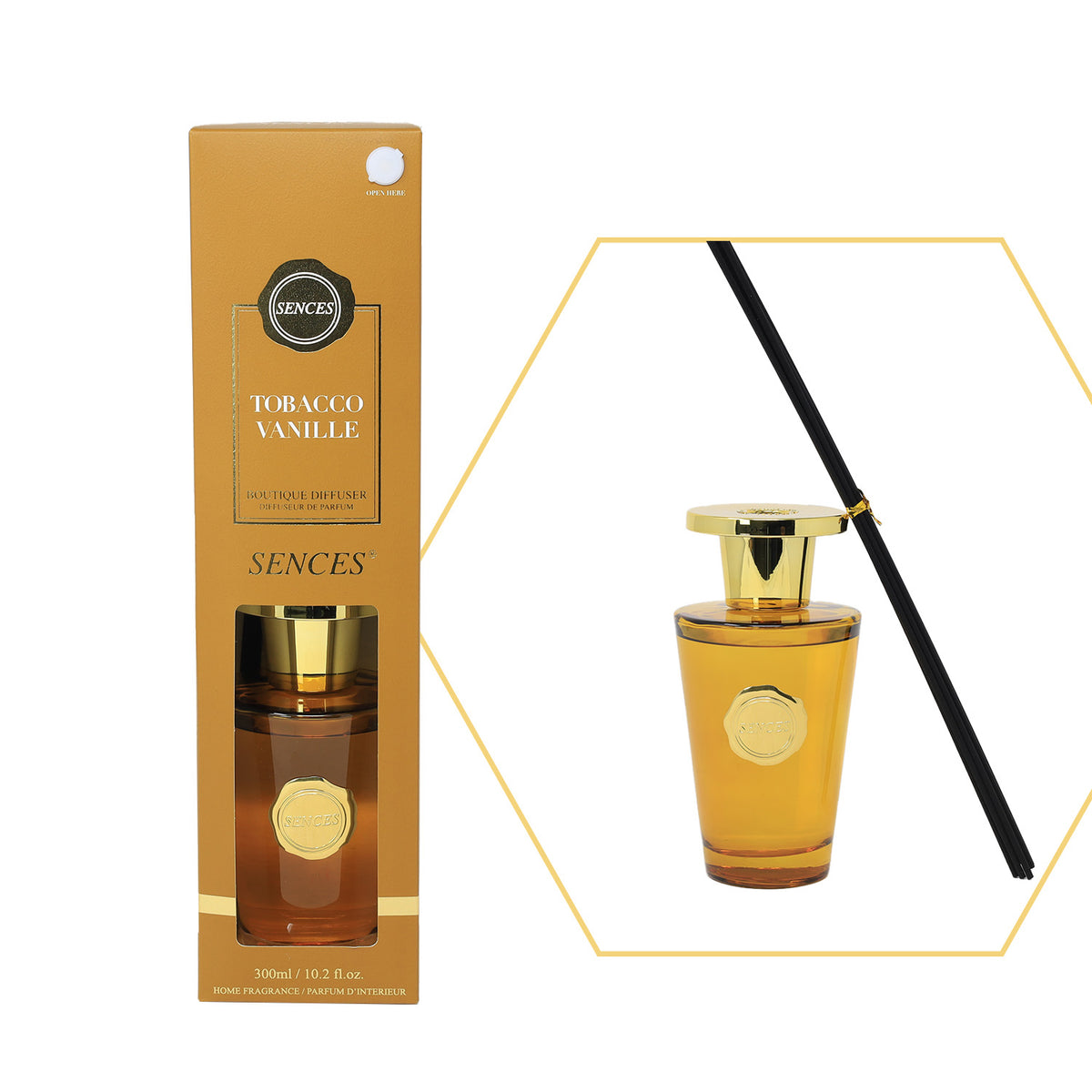 Baltus Reed Diffuser 300ml Sences Tobacco Vanille