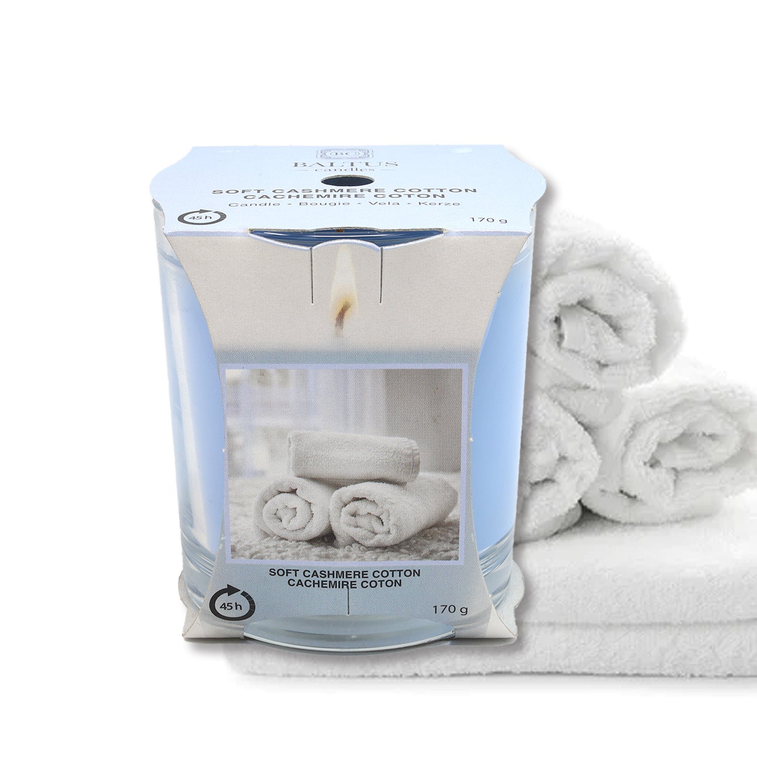 170g Baltus Soft Cashmere Cotton Scented Candle