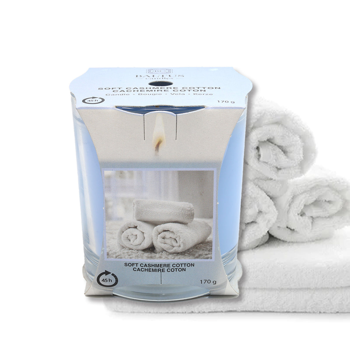 170g Baltus Soft Cashmere Cotton Scented Candle