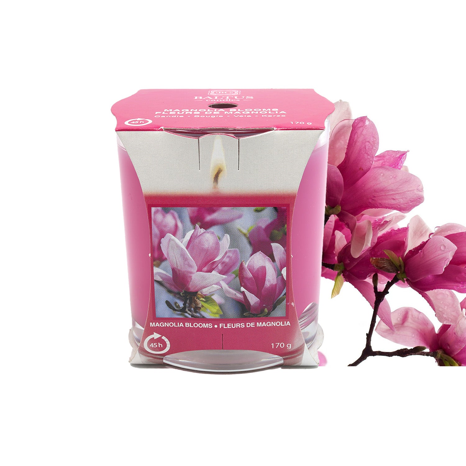 170g Baltus Magnolia Blooms Scented Candle