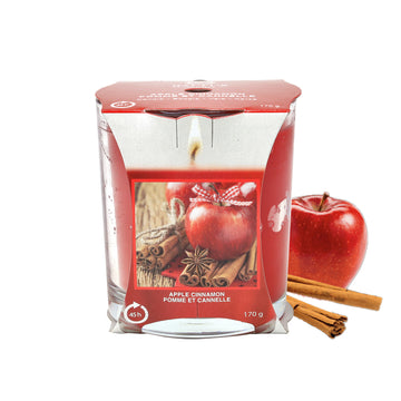 170g Apple Cinnamon Scented Candle