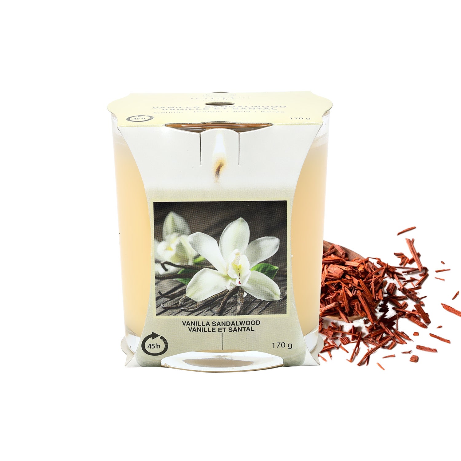 170g Baltus Vanilla Sandalwood Scented Candle