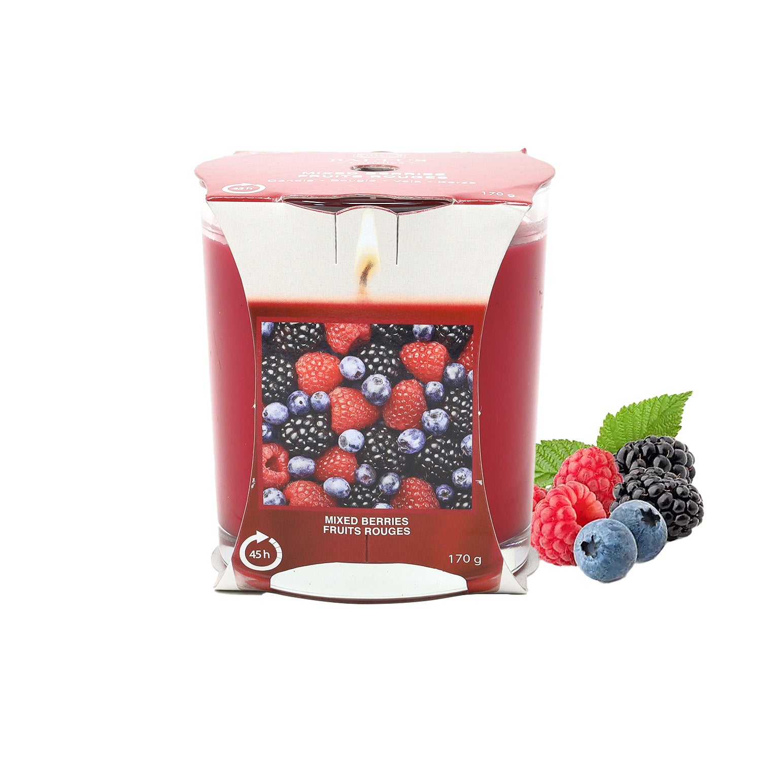 170g Baltus Mixed Berries Scented Candle