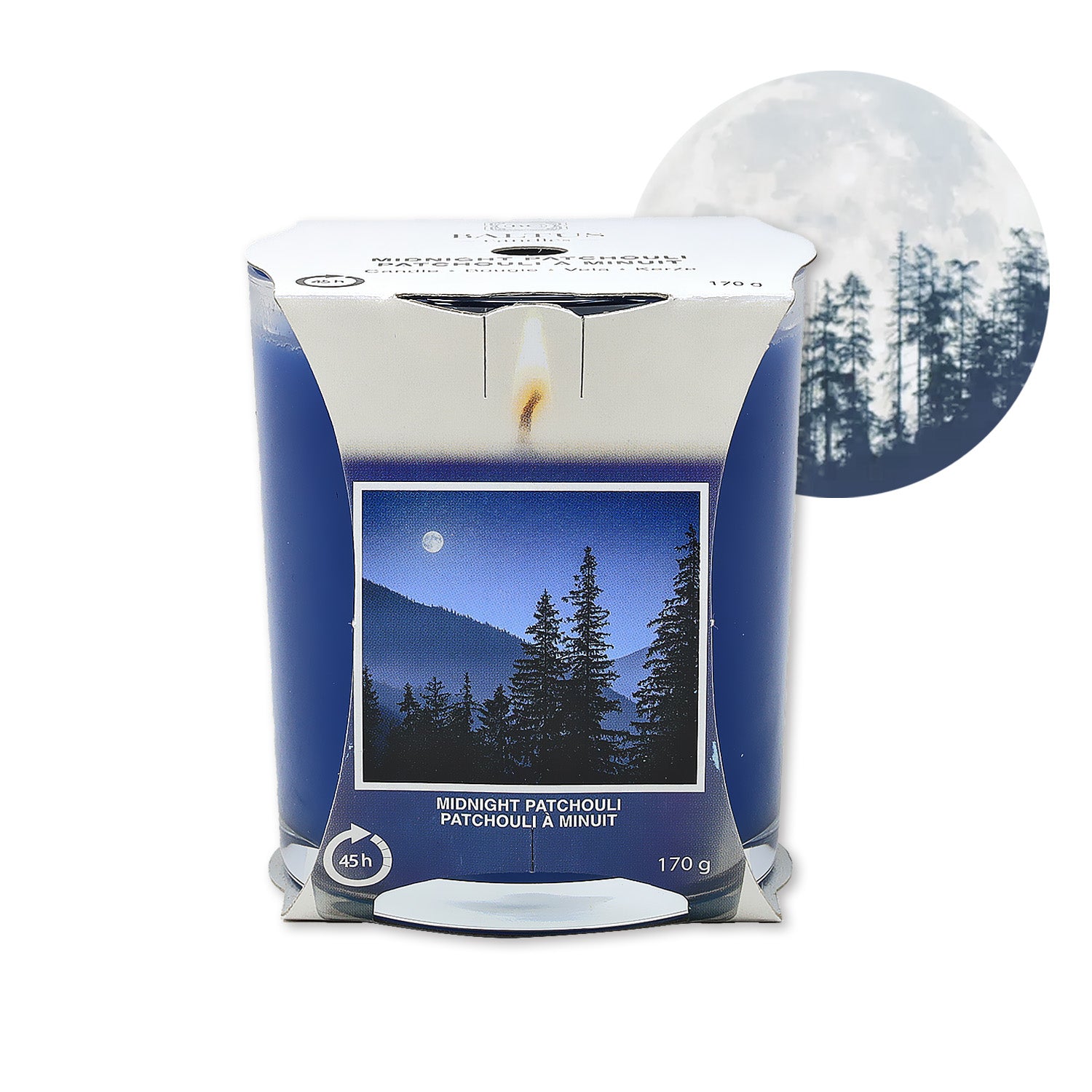 170g Midnight Patchouli Scented Candle