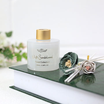 Baltus 100ml White Sandalwood Floral Scent Faux Flower Diffuser