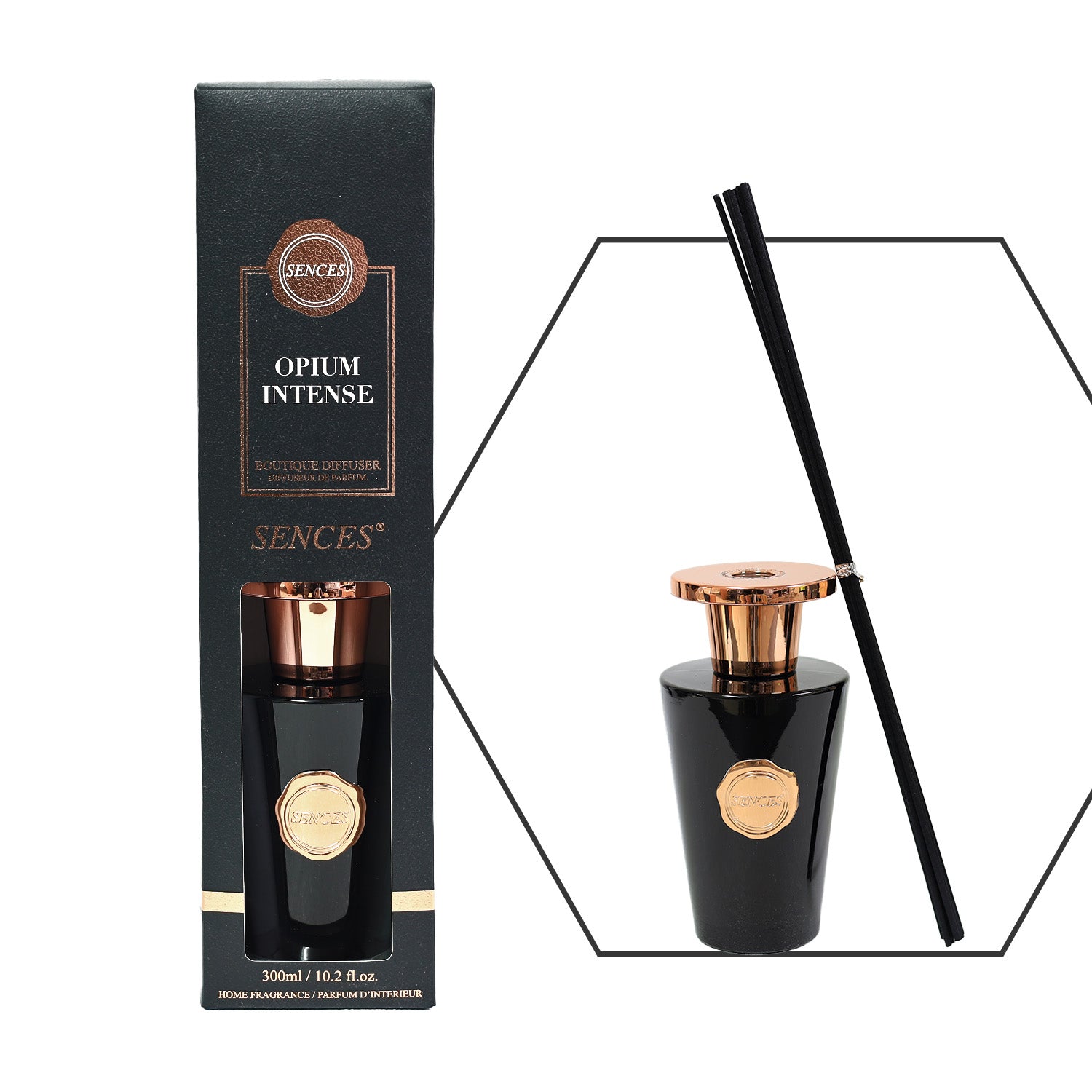 Baltus Boutique Reed Diffuser 300ml Sences Opium Intense