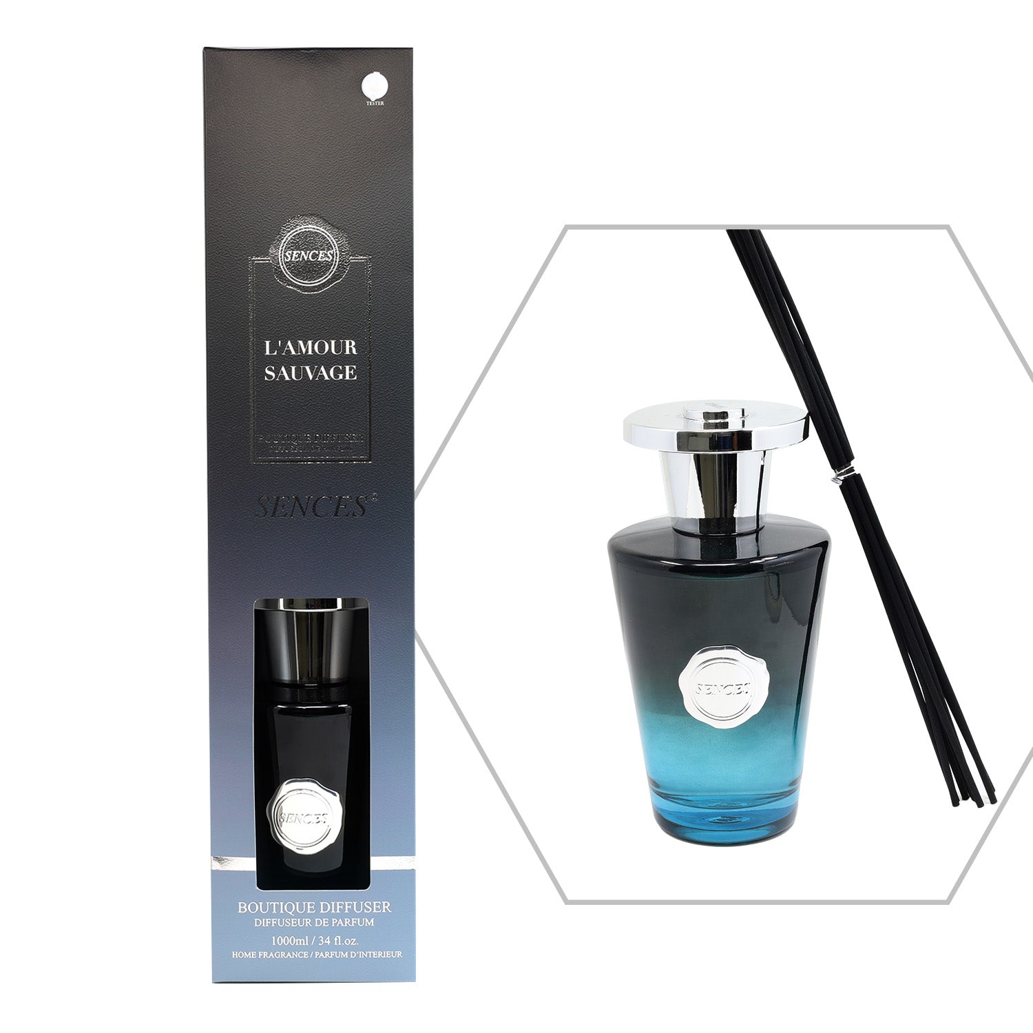 Baltus Reed Diffuser 1000ml Sences L'amour Sauvage