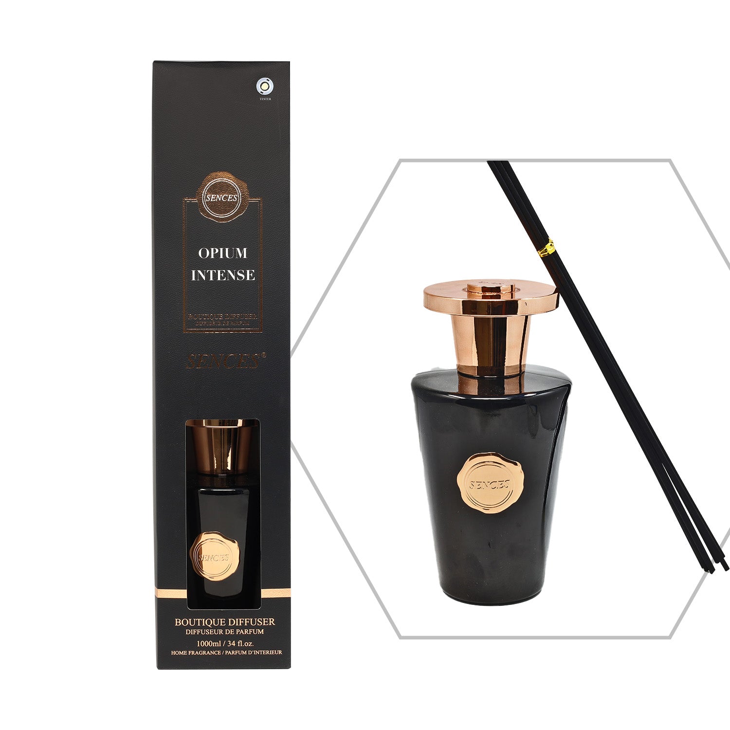 Baltus Boutique Reed Diffuser 1000ml Sences Opium Intense