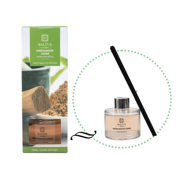 Baltus 100ml Sandalwood Cedar Scented Diffuser
