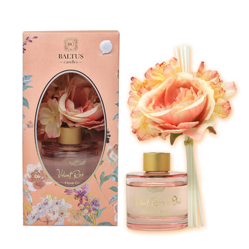 Baltus Reed Diffuser 100ml Sences Velvet Rose & Oud Faux Flower