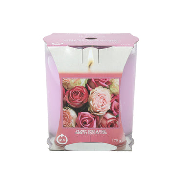 170g Baltus Velvet Rose & Oud Single Wick Scented Candle Jar