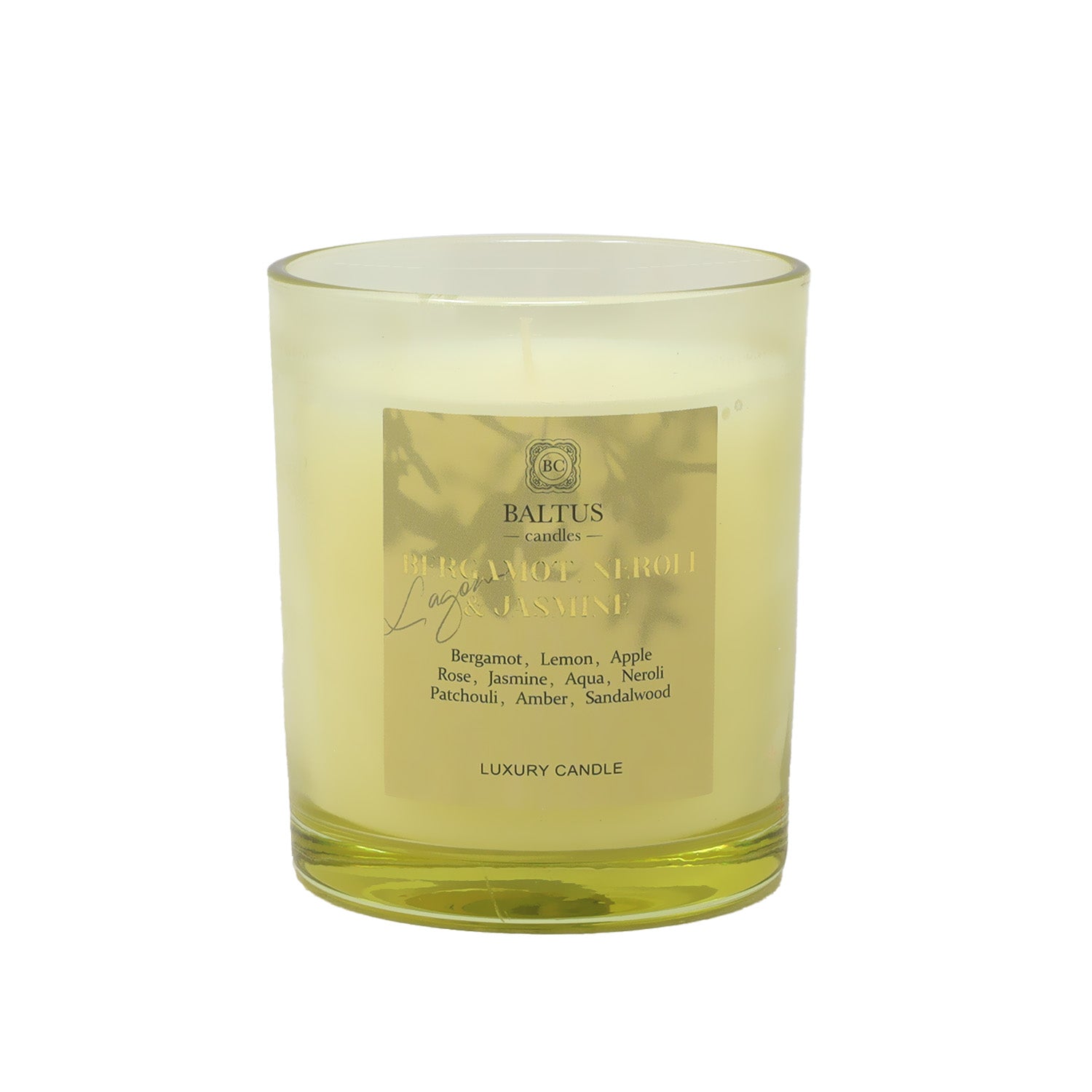 Baltus  135g Luxury Scented Candle - Bergamot Neroli & Jasmine