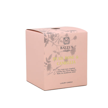 Baltus 135g Luxury Scented Candle - Pear Rose Camellia