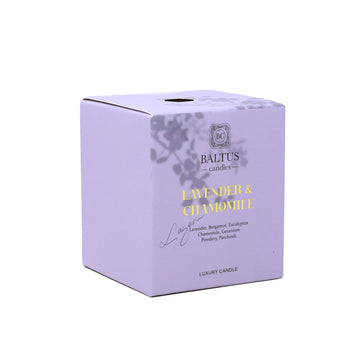 Baltus 135g Luxury  Scented Candle - Lavender Chamomile