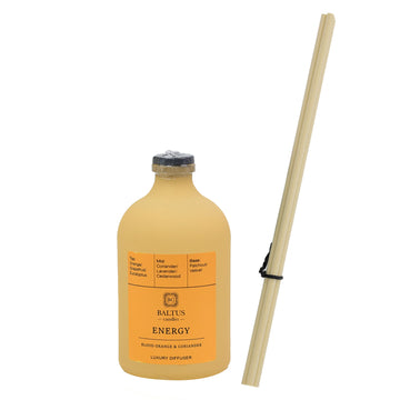 Baltus Reed Diffuser 100ml - ENERGY Blood Orange & Coriander