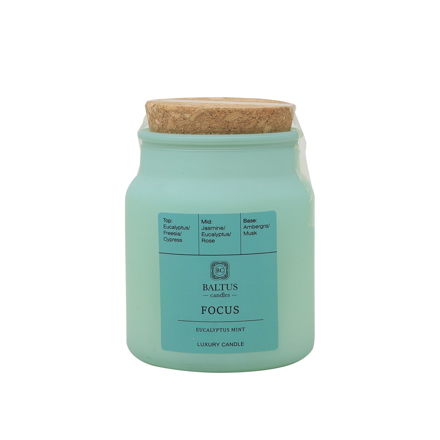 Baltus 152g Apothecary Candle - Focus Eucalyptus Mint