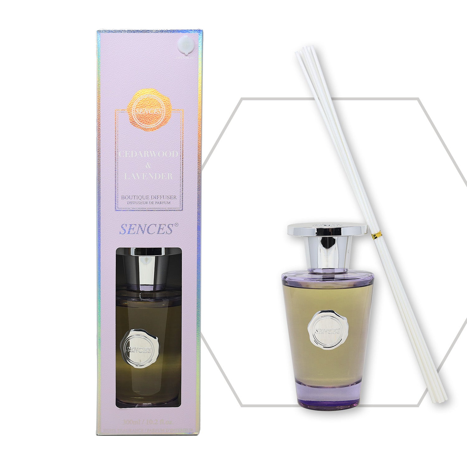 Baltus Boutique Reed Diffuser 300ml Cedarwood & Lavender