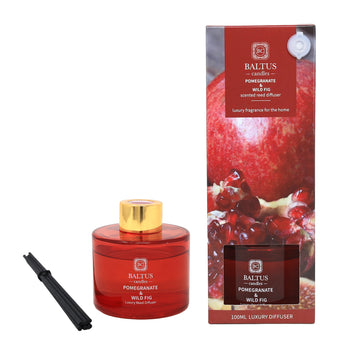 Baltus Reed Diffuser 100ml - Pomegranate & Wild Fig